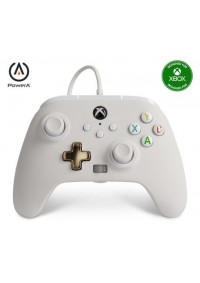 Manette Enhanced Controller Avec Fil Pour Xbox One / Series X Par PowerA - Blanche